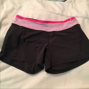Lululemon Speed Shorts